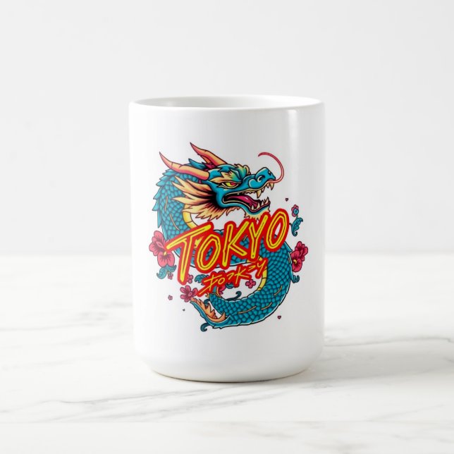 Tokyo Dragon Coffee Mug (Center)