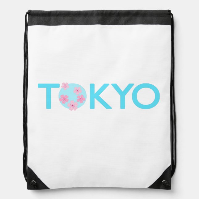 Tokyo Drawstring Bag (Front)
