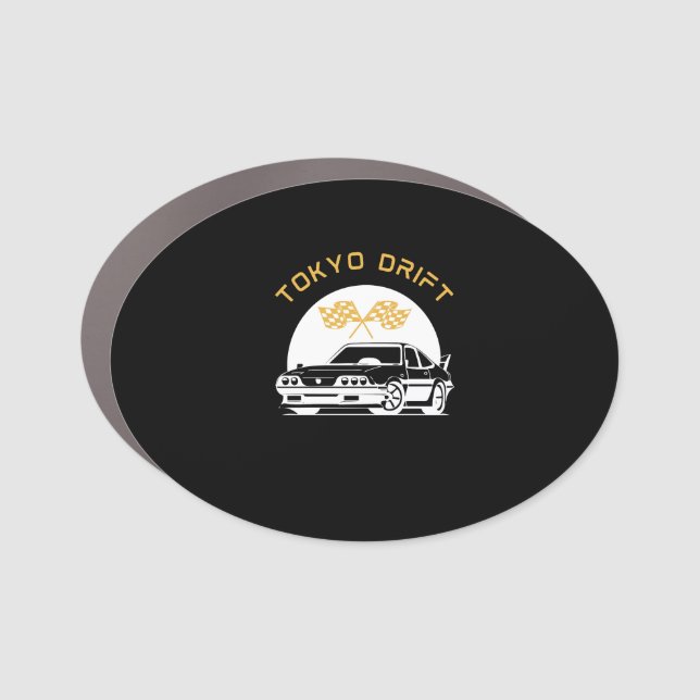 Tokyo Drift Car Magnet (Front)