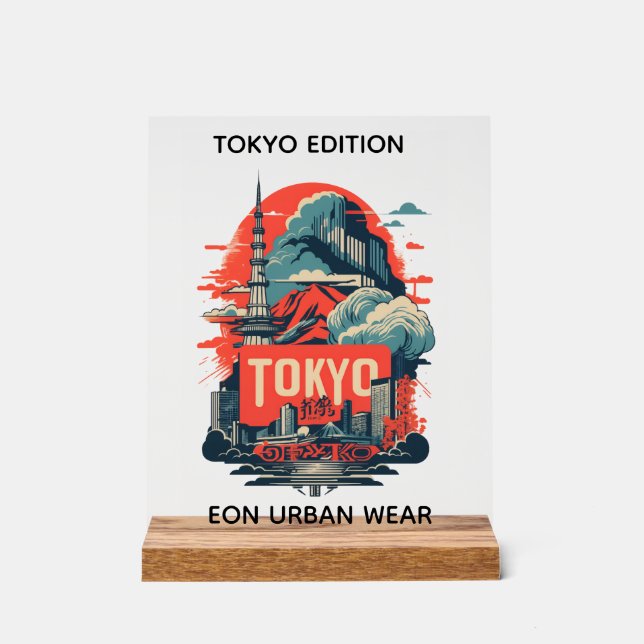 TOKYO EDITION ACRYLIC SIGN (Front)