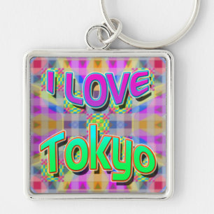 Tokyo Festival 1 "I LOVE Tokyo" Keychain