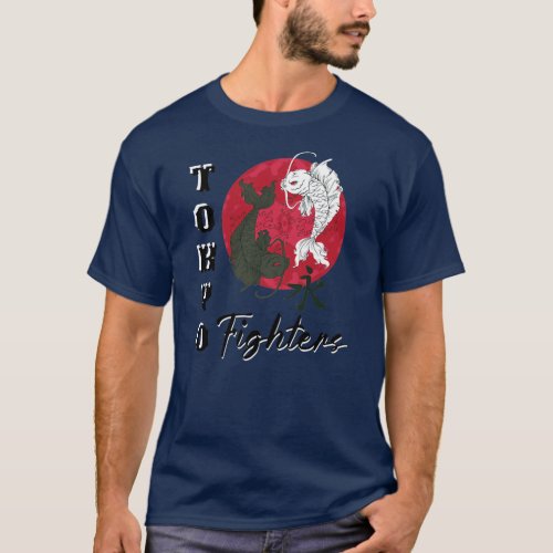 Tokyo Fish Fighter Style Clothing Streetwear  T_Shirt