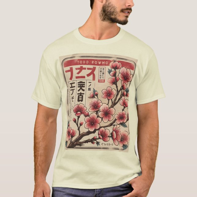 Tokyo Flower Festival Cherry Blossom T-Shirt (Front)