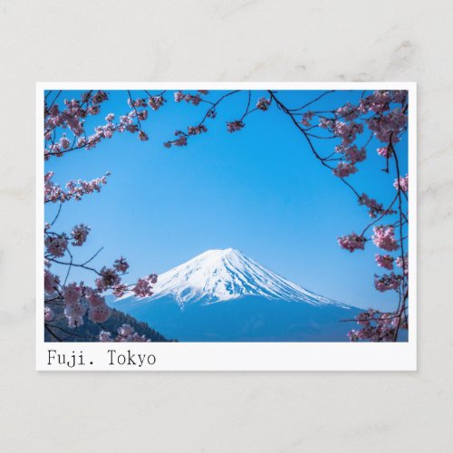 Tokyo Fuji mountain Postcard