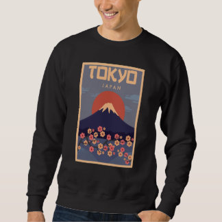 Tokyo Fuji Volcano Japan Sweatshirt
