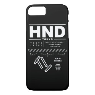 Tokyo Haneda International Airport HND iPhone Case