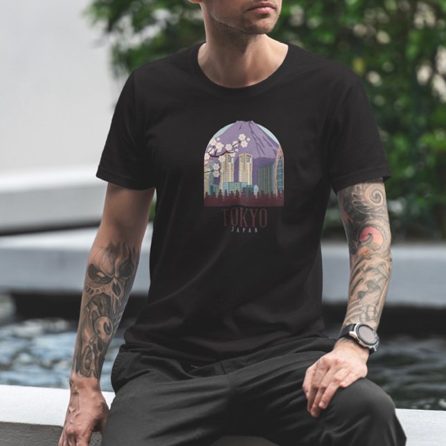 Tokyo Illustration T-Shirt (Creator Uploaded)