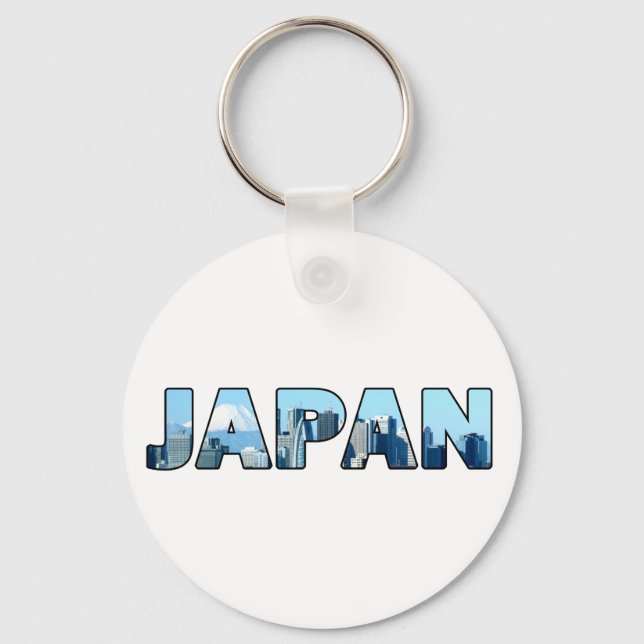 Tokyo Japan 012 Keychain (Front)