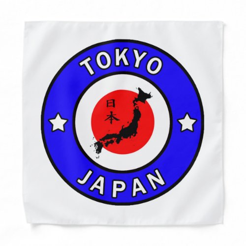 Tokyo Japan Bandana