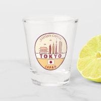 Tokyo Japan City Skyline Emblem