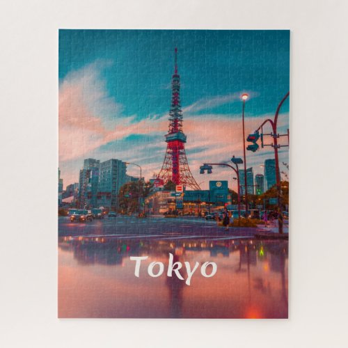 Tokyo Japan City Skytree Jigsaw Puzzle