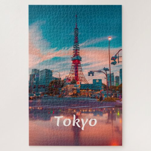 Tokyo Japan City Skytree Jigsaw Puzzle