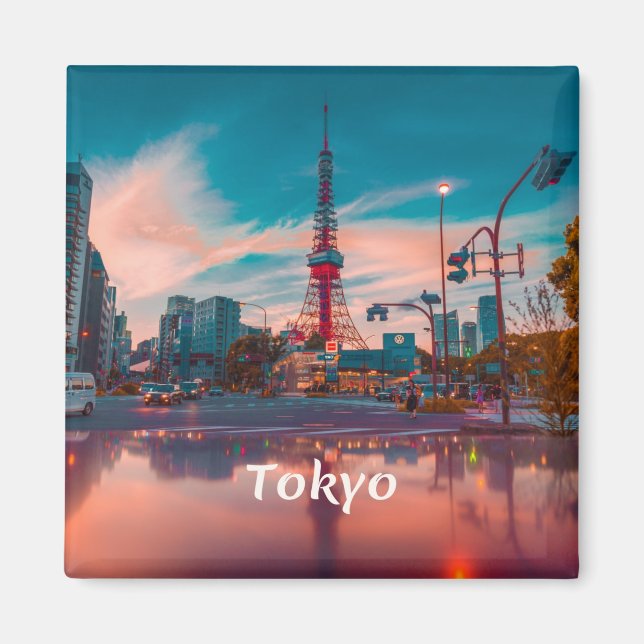 Tokyo Japan City Skytree Magnet (Front)