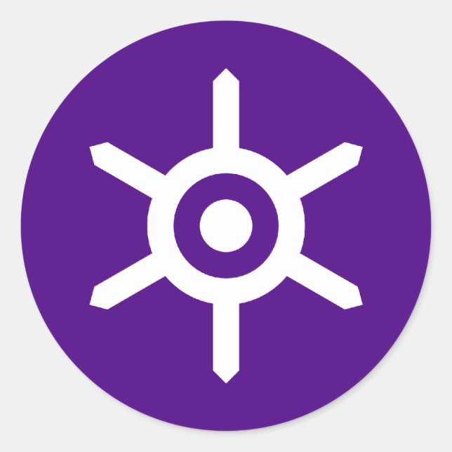 Tokyo, Japan Classic Round Sticker (Front)