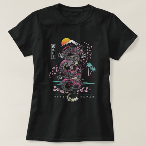 Tokyo Japan Dragon T_Shirt