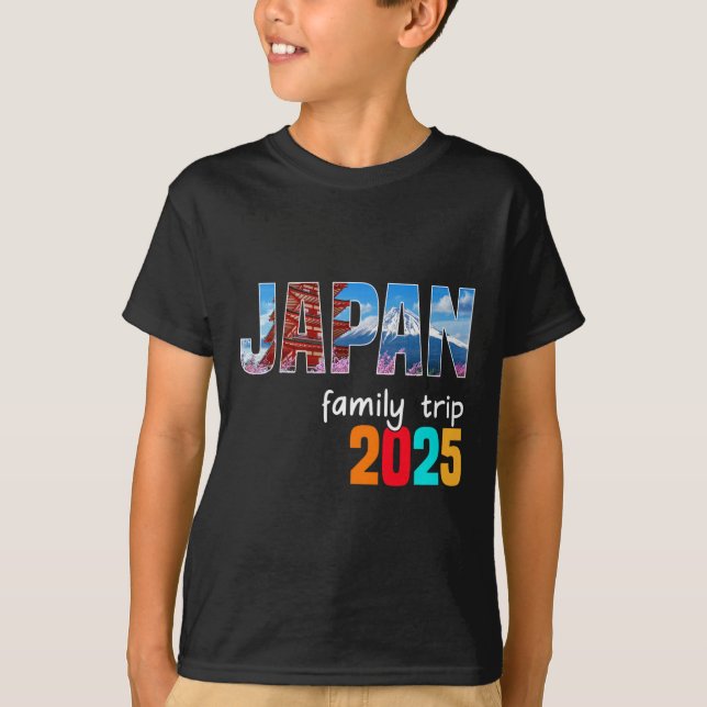 Tokyo Japan Family Trip 2025 Summer Vacation Adven T-Shirt (Front)