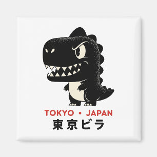 TOKYO JAPAN GODZILLA MAGNET