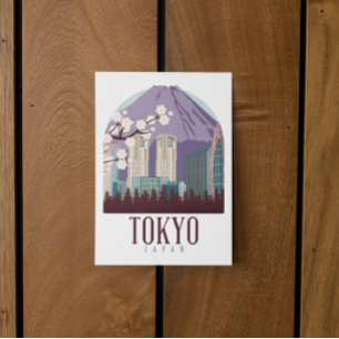 Tokyo Japan Japan Vintage Travel    Postcard