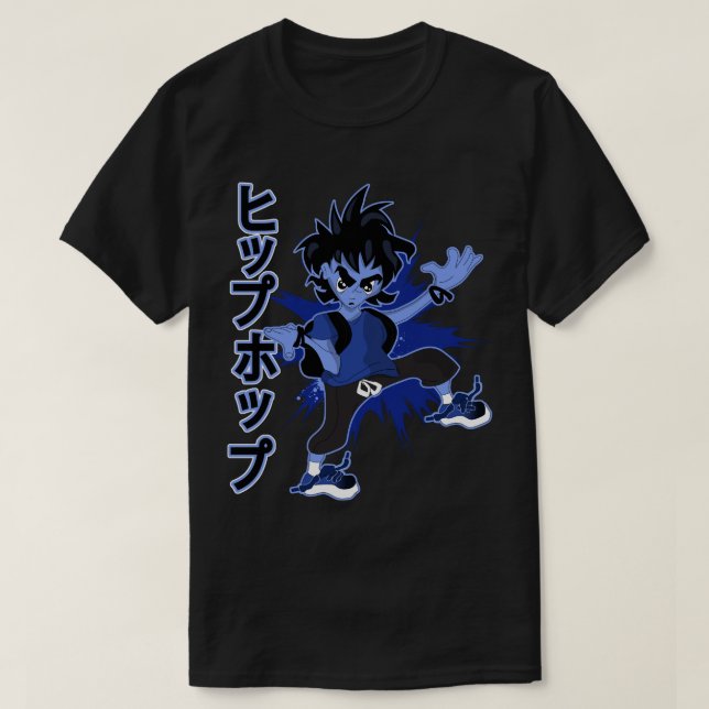 Tokyo & Japan loves hiphop T-Shirt (Design Front)