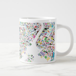 Tokyo Japan Map Giant Coffee Mug
