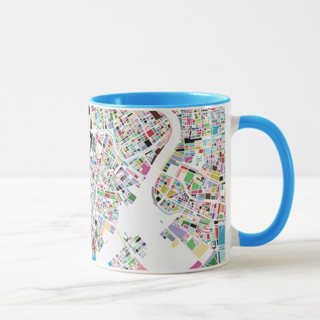 Tokyo Japan Map Mug (Right)