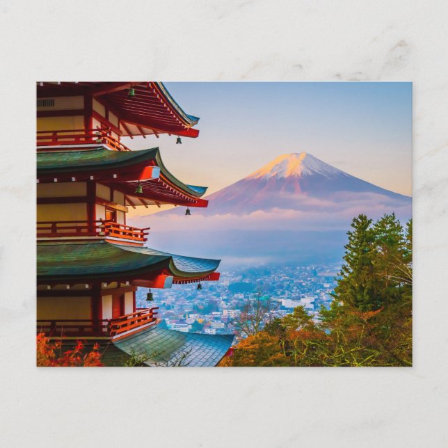 Tokyo Japan | Mount Fuji Postcard (Front)