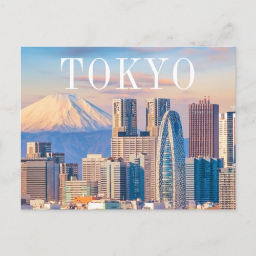 Tokyo Japan  Mount Fuji Postcard