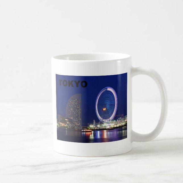 Tokyo Japan Night (St.K) Coffee Mug (Right)