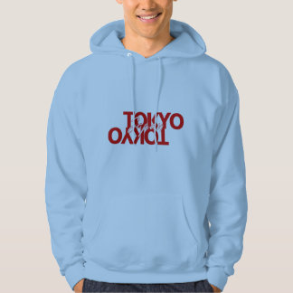 Tokyo Japan Red Reflection Typography Pullover 