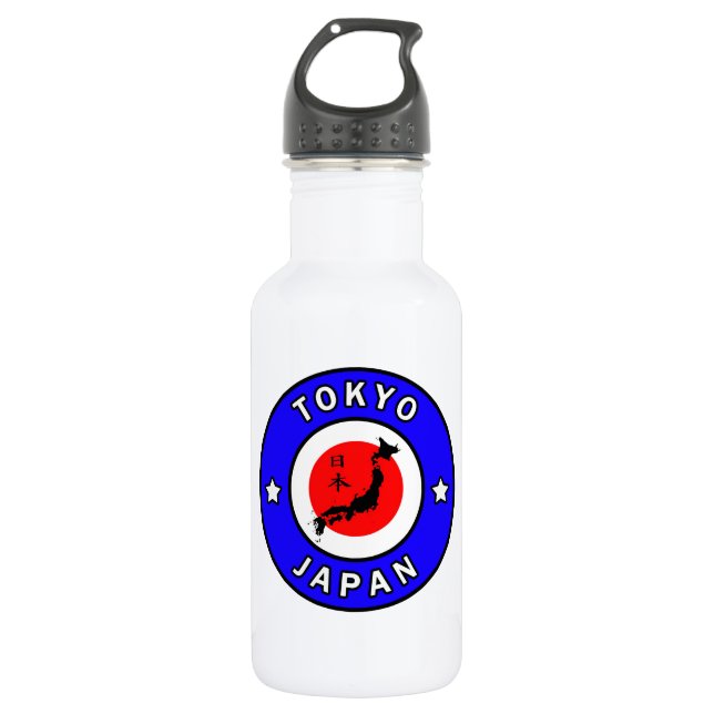 Tokyo Japan Stainless Steel Water Bottle (Front)
