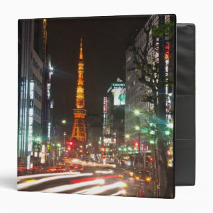 Tokyo, Japan. Tokyo Tower is a communications 3 Ring Binder