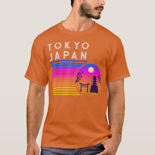Tokyo Japan Vaporwave Esthetic Lofi Retro Synthwa T-Shirt