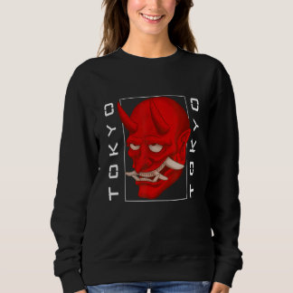 Tokyo Japanese Demon Oni Design Sweatshirt