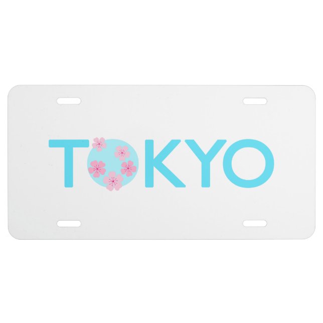 Tokyo License Plate (Front)