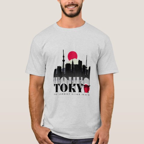 Tokyo Lightscape T_Shirt
