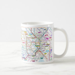 Tokyo Map Coffee Mug