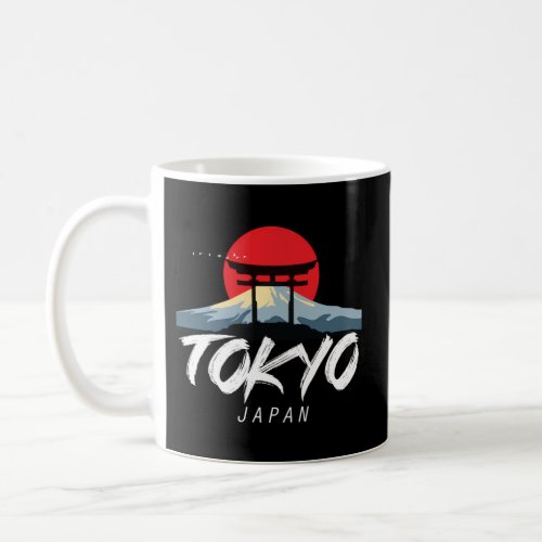 Tokyo Mount Fuji From Japan In Asia With Japanese  Coffee Mug