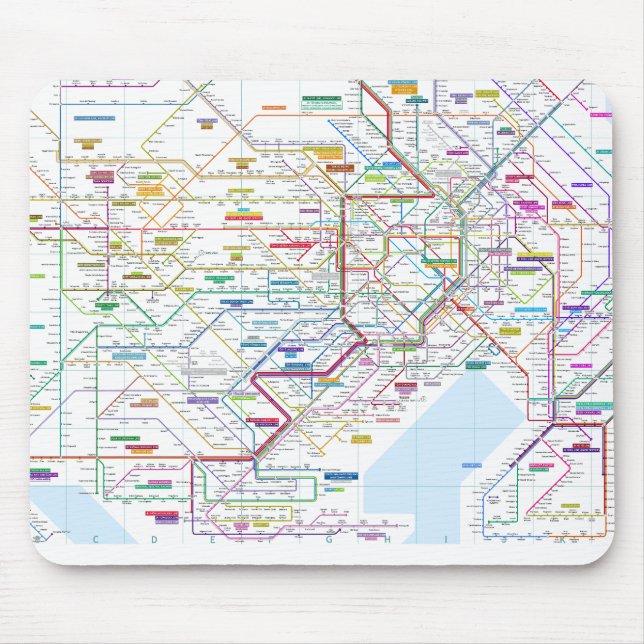 Tokyo Mouse Pad (Front)