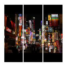 Tokyo neons by night Japan