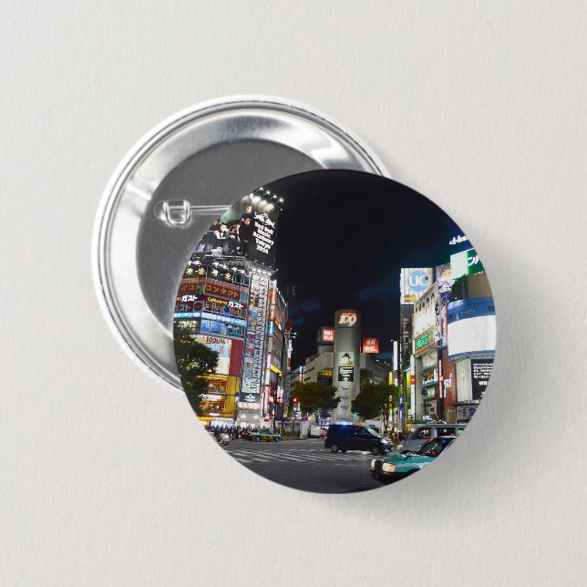 Tokyo Pinback Button (Front & Back)