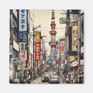 Tokyo Postcard (2) Magnet