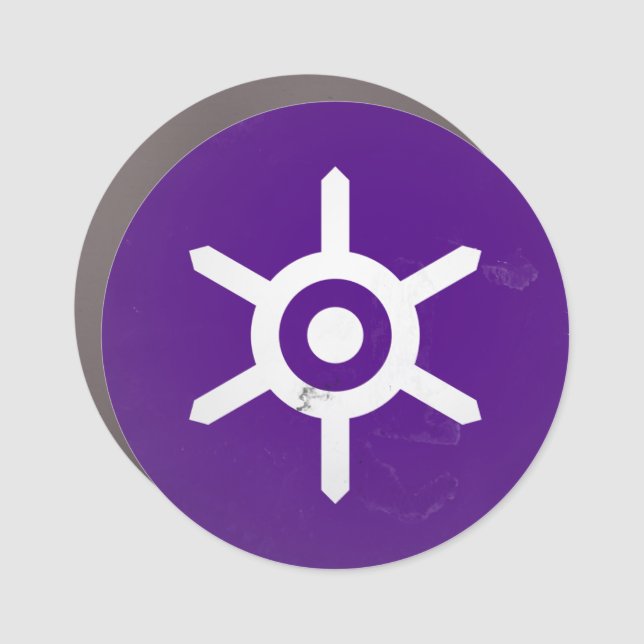 Tokyo prefecture car magnet (Front)