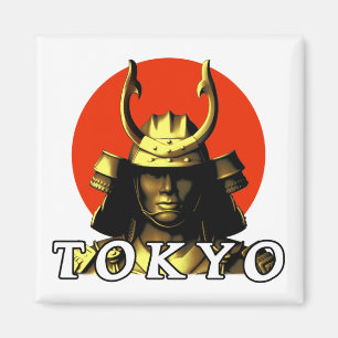 Tokyo Samurai Japan Magnet