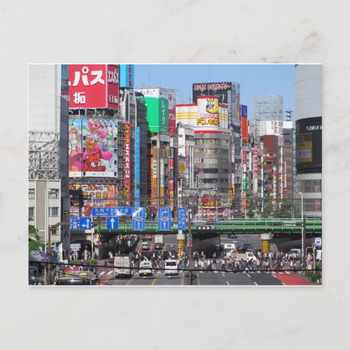 Tokyo Shinjuku Postcard
