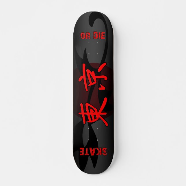 TOKYO SKATE OR DIE v9 Skateboard (Front)