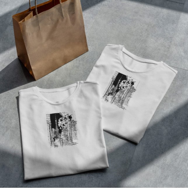 Tokyo Sketch  T-Shirt (Creator Uploaded)