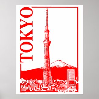 Tokyo - SkyTree Poster