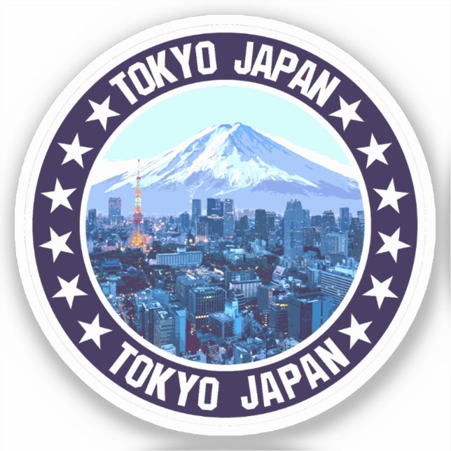 Tokyo                                              sticker (Front)