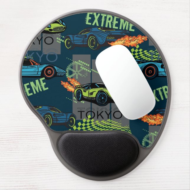  Tokyo Street Racing Pattern Gel Mouse Pad (Left Side)