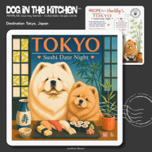 TOKYO SUSHI DATE NIGHT Art Muse Recipe -Chow